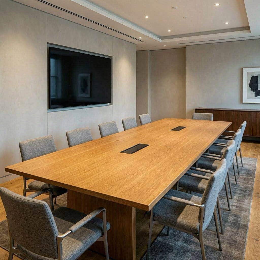 外贸企业在写字楼办公管理视频会议隔音时怎样减少夜间加班增多带来的干扰